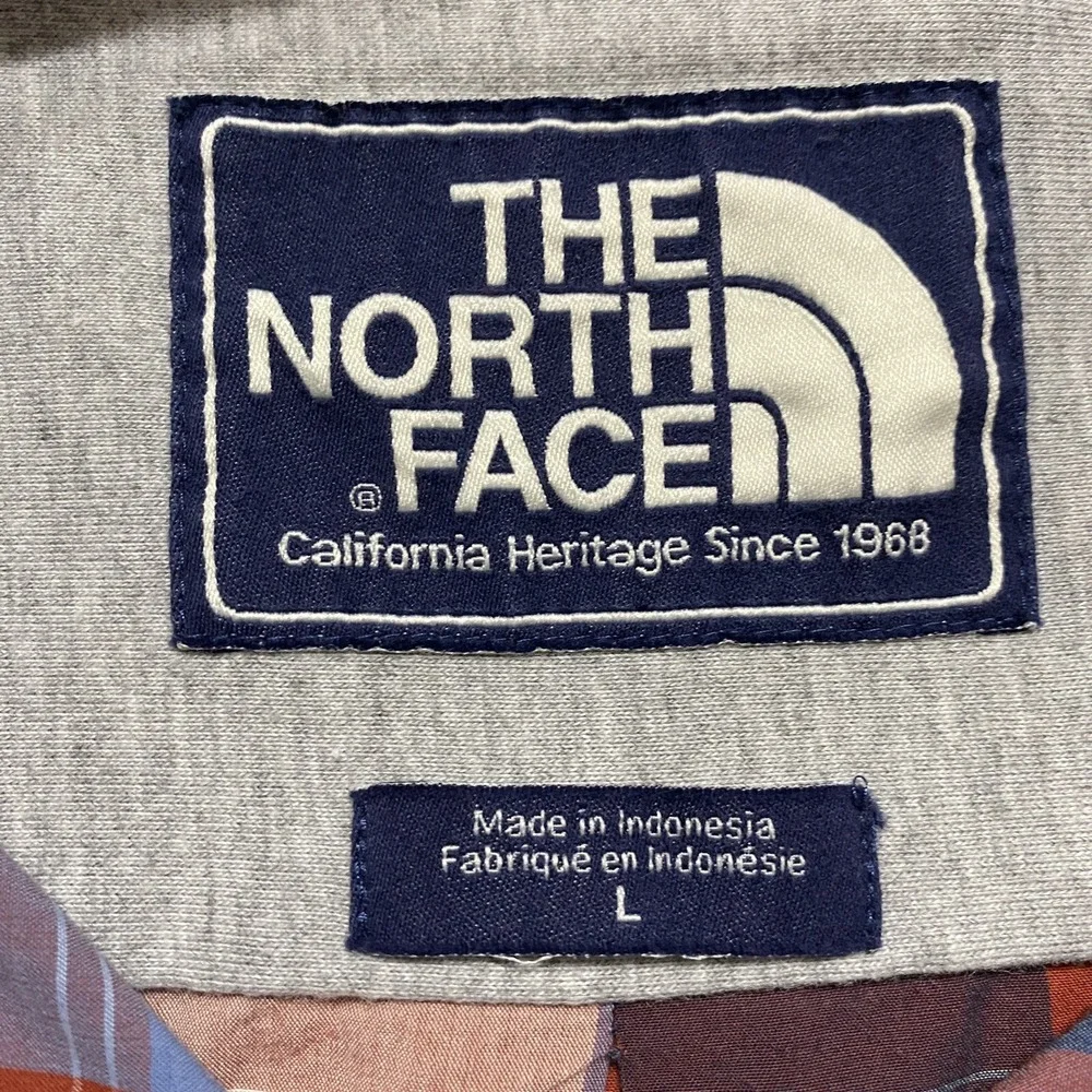 The North Face Men's‎ Shirt Size L Multicolor Plaid California Heritage